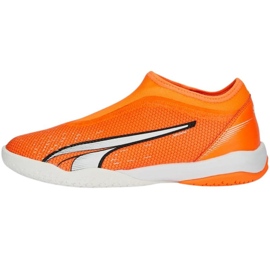 Kopačky Puma Ultra Match Ll It + Mid Jr 107232 01 pomerančový pomeranče a červené