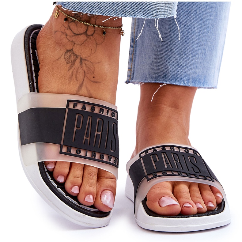 Dámské sportovní pantofle Black Sunrise černá