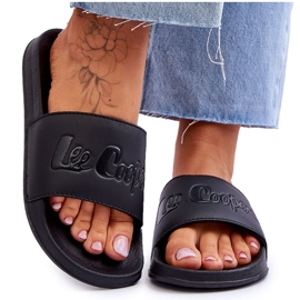 Dámské Lee Cooper LCW-23-42-1732 světlé pantofle černé černý
