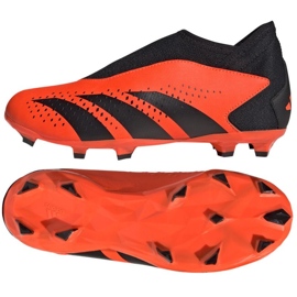 Kopačky Adidas Predator Accuracy.3 Fg Ll Jr GW4607 pomerančový pomeranče a červené