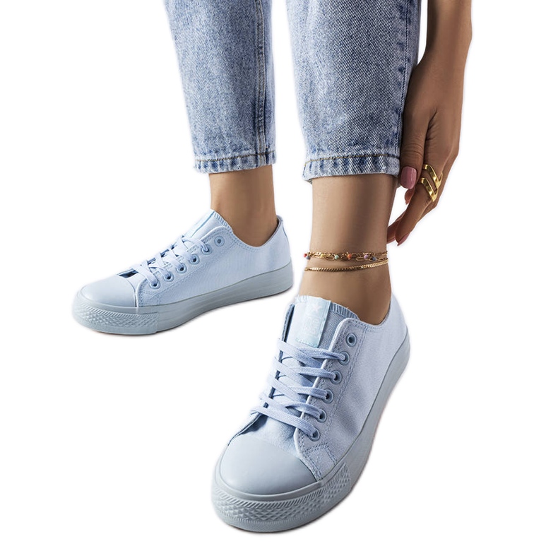 Modré tenisky od Esmeraude modrý Modré tenisky od Esmeraude modrý