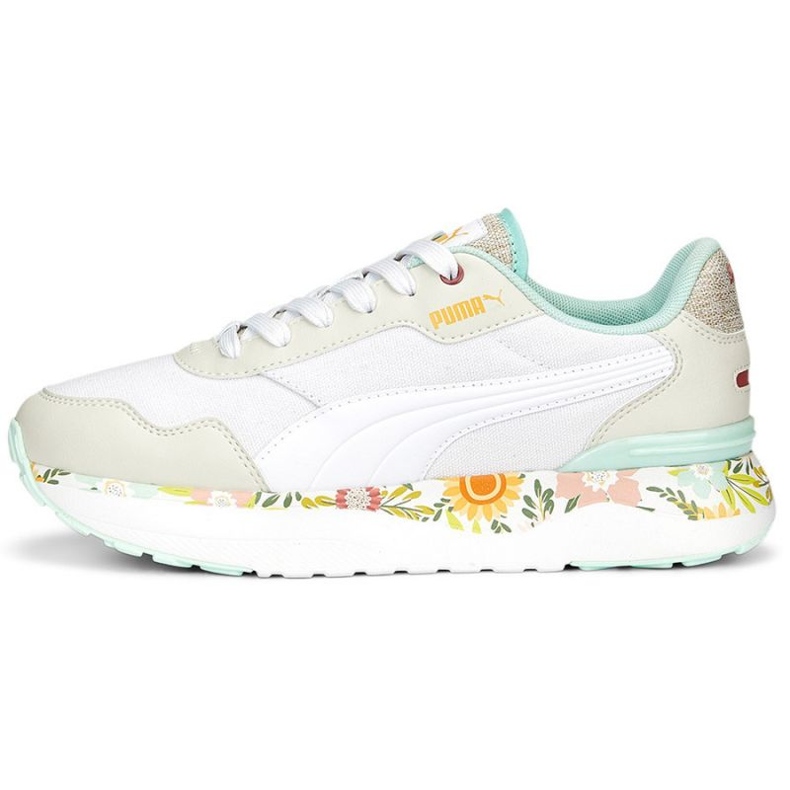 Boty Puma R78 Voyage Wild Garden W 389235 01 bílý