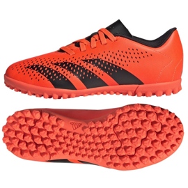 Kopačky Adidas Predator Accuracy.4 GW7086 pomerančový pomeranče a červené