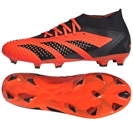 Kopačky Adidas Predator Accuracy.2 Fg M GW4587 pomerančový pomeranče a červené