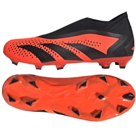 Kopačky Adidas Predator Accuracy.3 Fg Ll M GW4595 pomerančový pomeranče a červené