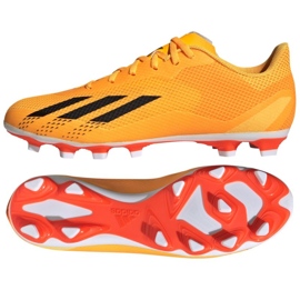 Kopačky Adidas X Speedportal.4 Fg M GZ2460 pomerančový pomeranče a červené