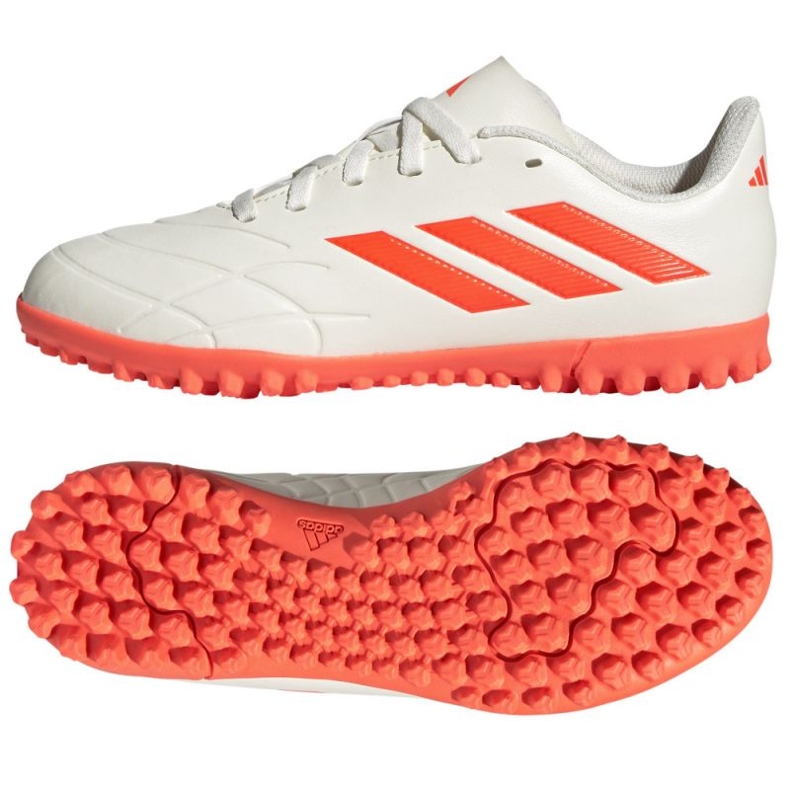 Kopačky Adidas Copa Pure.4 Tf Jr GY9043 vícebarevný bílý