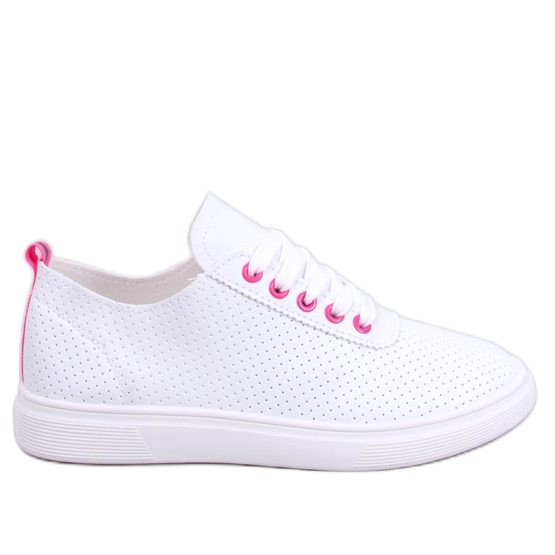 Dámské tenisky Gelman WHITE/FUCHJA bílý