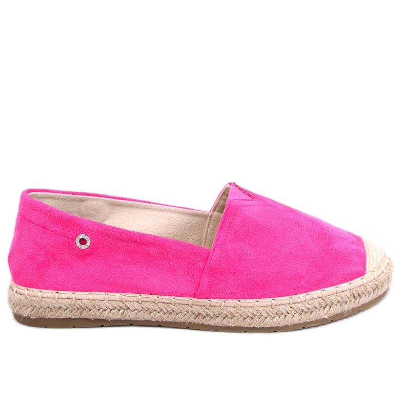 Dámské espadrilky Pitts Fuchsia růžový Dámské espadrilky Pitts Fuchsia růžový