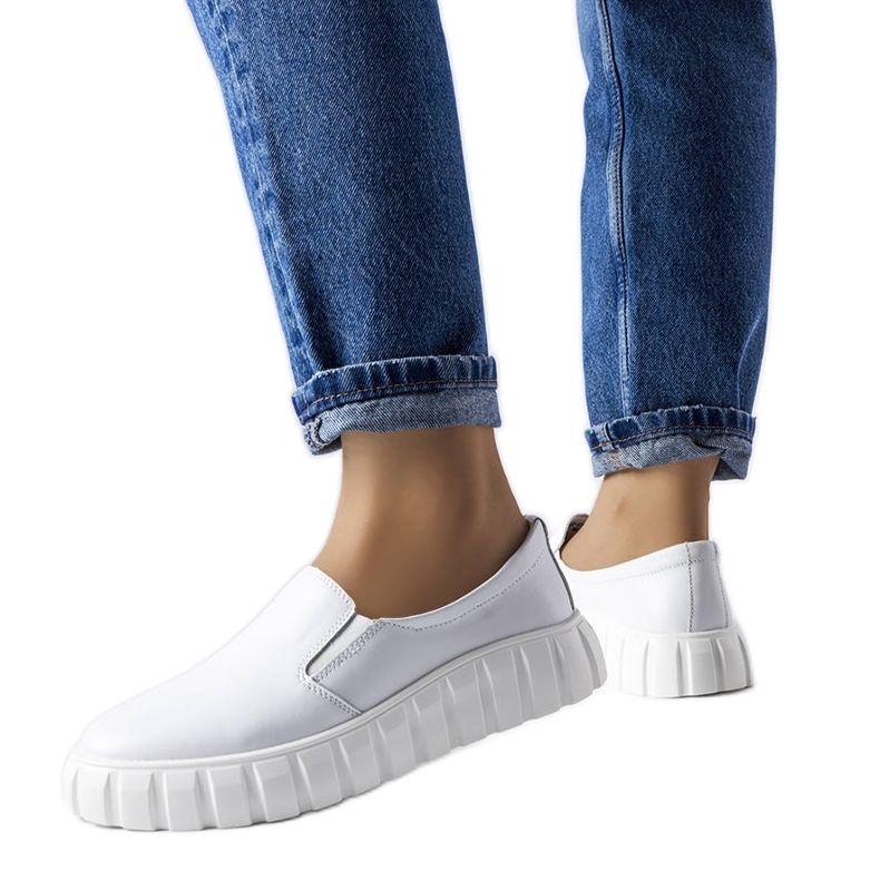 Bílé boty LS5379 White bílý