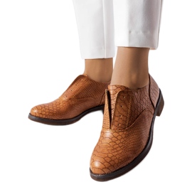 Hnědé boty LS5379 Taupe hnědý