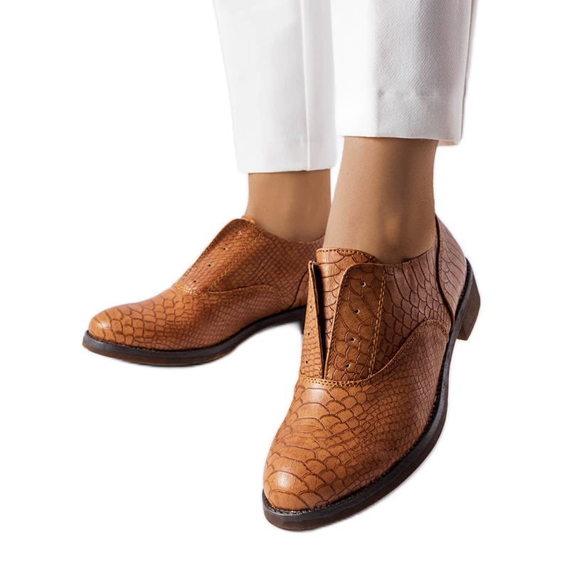 Hnědé boty LS5379 Taupe hnědý