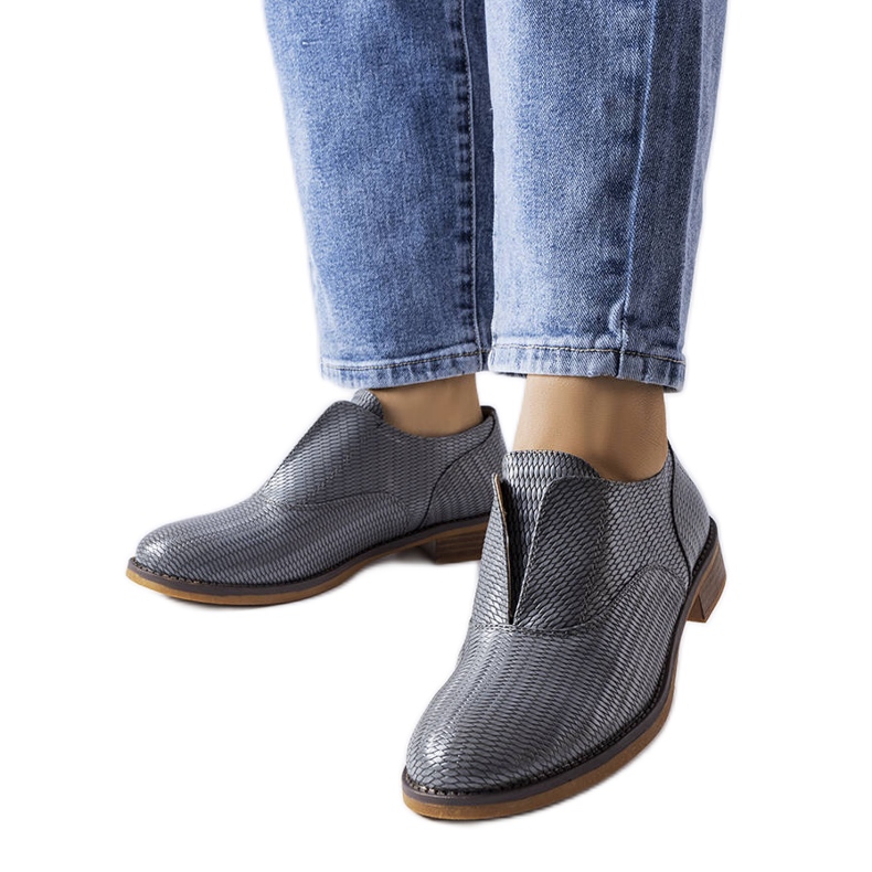 Šedé kalhoty LS5379 Taupe šedá Šedé kalhoty LS5379 Taupe šedá