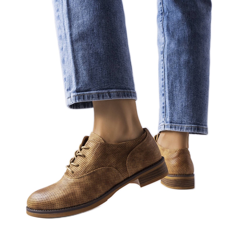 Hnědé boty LS5379 Taupe hnědý