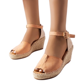 Růžové espadrilky na klínku od Lauderdale růžový Růžové espadrilky na klínku od Lauderdale růžový