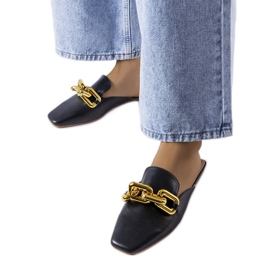 Černé jezdce s řetízkem Hickory černý