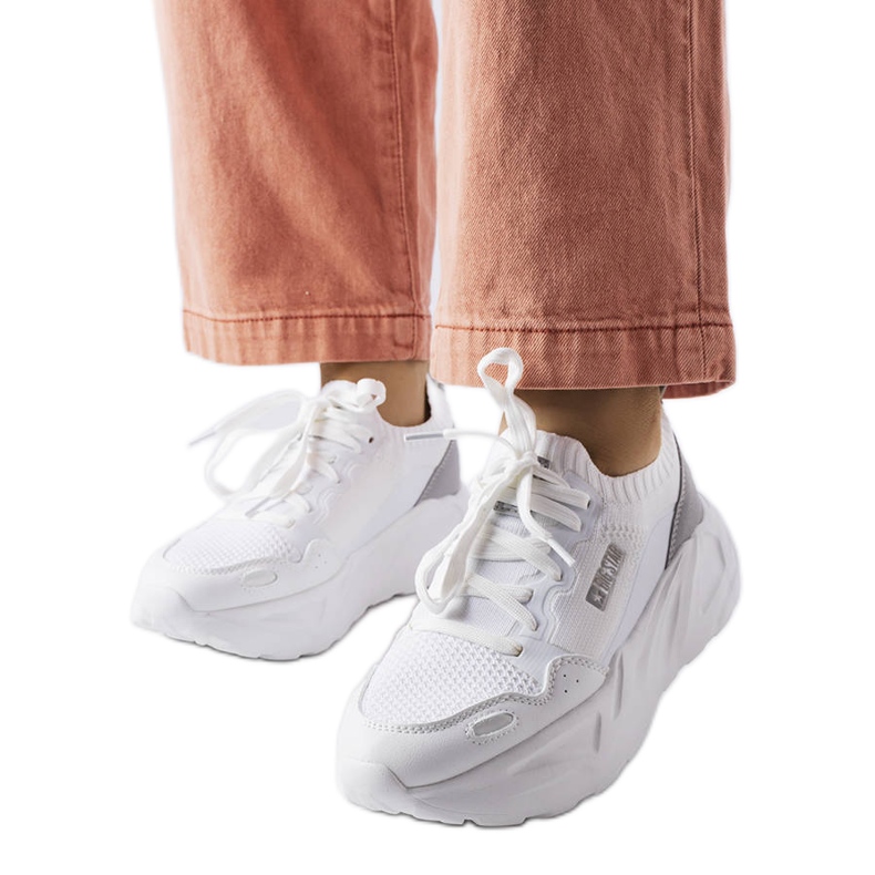 Bílé tenisky Big Star JJ274604 bílý