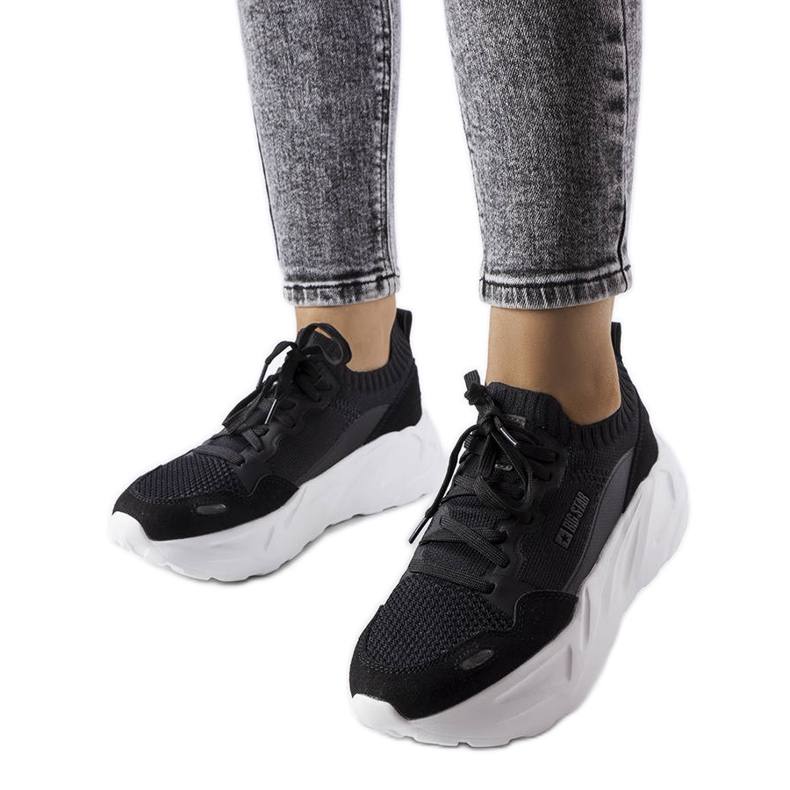 Černé tenisky Big Star JJ274603 černá