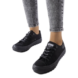 Černé tenisky Big Star FF274248 černý