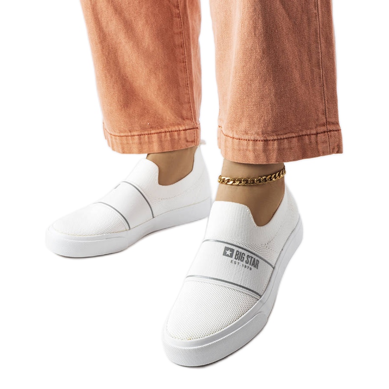 Big Star dámské bílé tenisky JJ274092 bílý