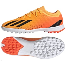 Kopačky Adidas X Speedportal.3 Tf Jr GZ2467 pomerančový pomeranče a červené