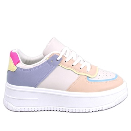 Béžové tenisky Colorful Fields vícebarevný Béžové tenisky Colorful Fields vícebarevný