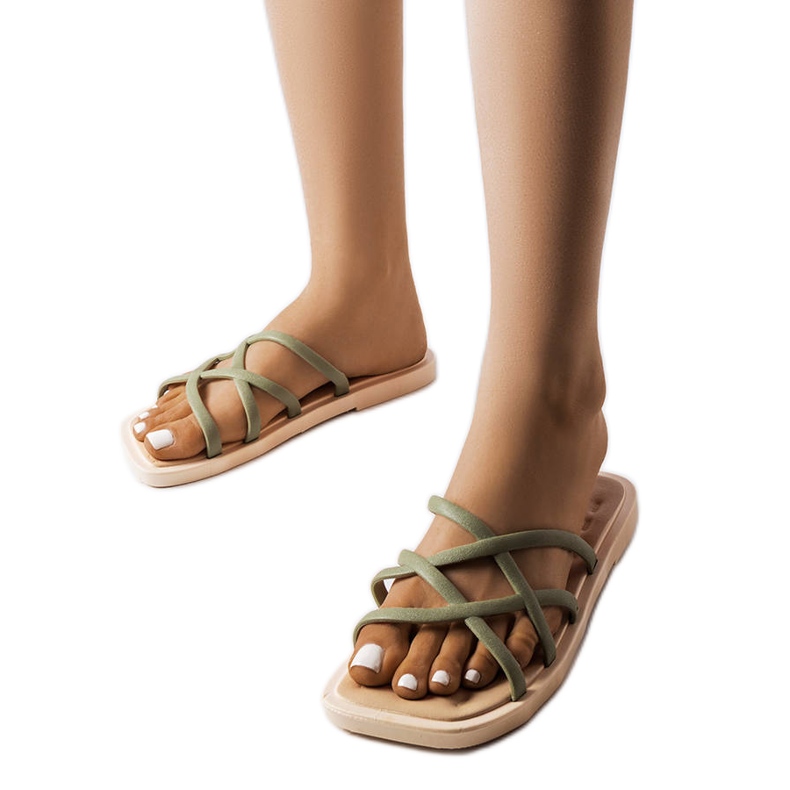 Gumové skluzavky Pearlman zelené zelená