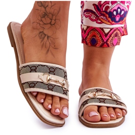 Klasické ploché podpatky Béžová Marlene béžový