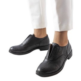 Černé boty LS5379 Black černá