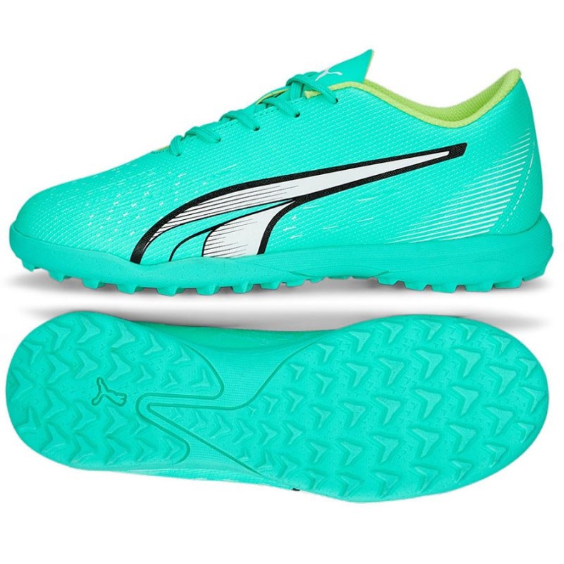 Kopačky Puma Ultra Play Tt Jr 107236 03 zelená zelená Kopačky Puma Ultra Play Tt Jr 107236 03 zelená zelená