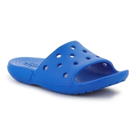 Pantofle Crocs Classic Slide K Jr 206396-4KZ modrý