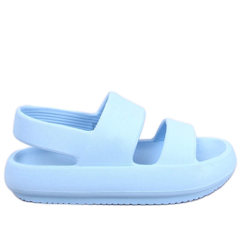 Gumové sandály Boddie Blue modrý Gumové sandály Boddie Blue modrý