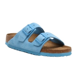 Pantofle Birkenstock Arizona Sfb W 1024066 modrý