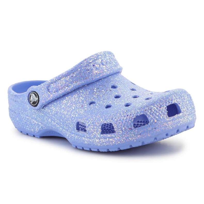 Clogs Crocs Classic Glitter Clog K Jr 206993-5Q6 modrý