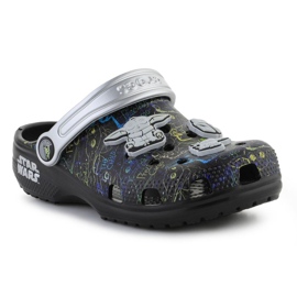 Dřeváky Crocs Classic Grogu Clog T Jr 207893-001 černá