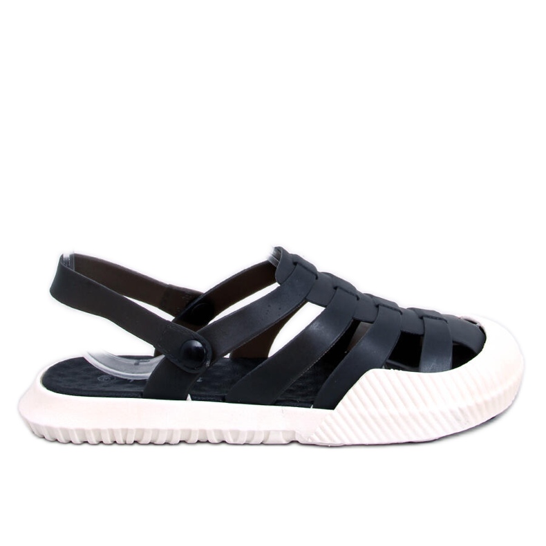 Dámské gumové sandály Sammy Black černá Dámské gumové sandály Sammy Black černá