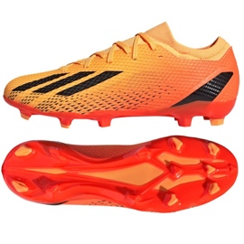 Kopačky Adidas X Speedportal.3 Fg M GZ5077 pomerančový pomeranče a červené