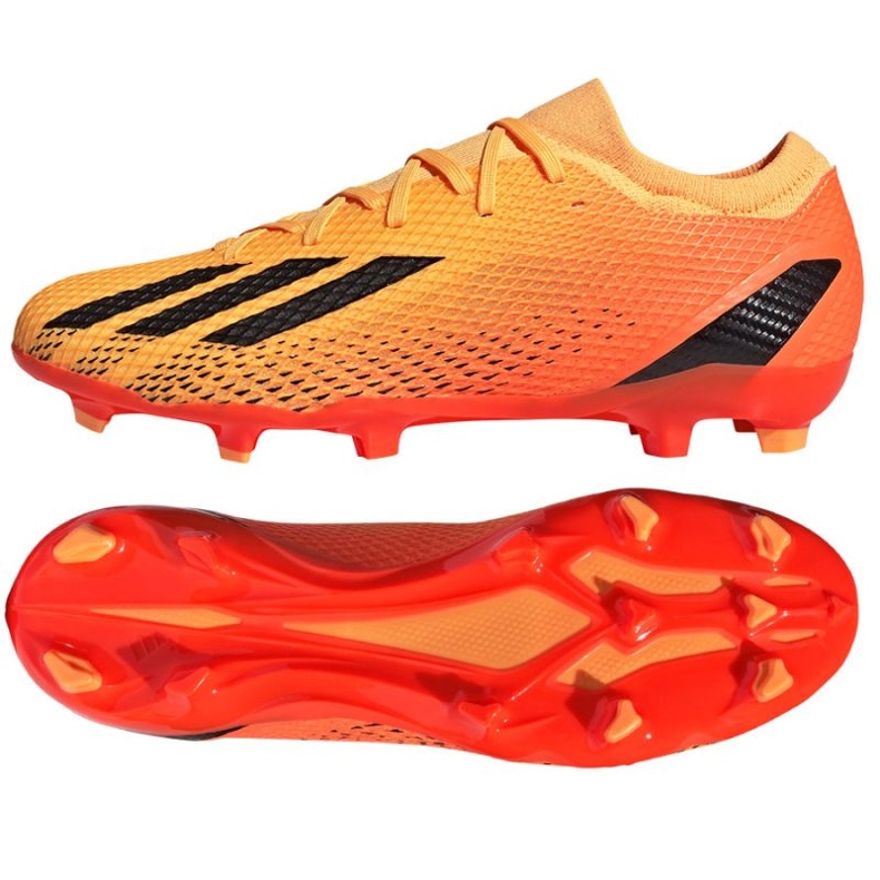 Kopačky Adidas X Speedportal.3 Fg M GZ5077 oranžový pomeranče a červené