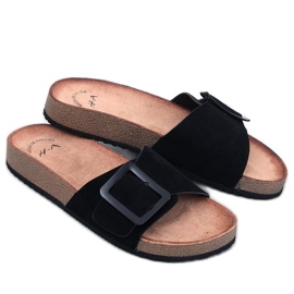 Přezka Darke Negro slides černý