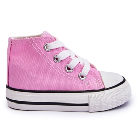 Dětské vysoké tenisky Pink Filemon růžový