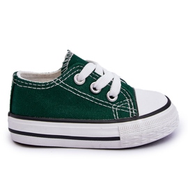 Dětské klasické tenisky Green Filemon zelená