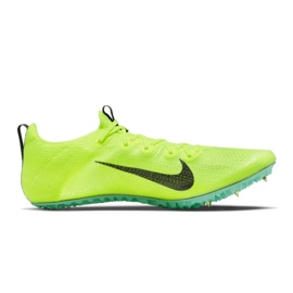 Běžecké boty Nike Zoom Rival Sprint DC8753-700 s hroty, žluté žlutá Běžecké boty Nike Zoom Rival Sprint DC8753-700 s hroty, žluté žlutá