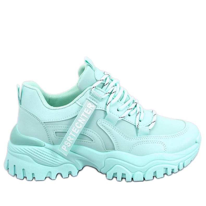 Tenisky na platformě Bains Green zelená