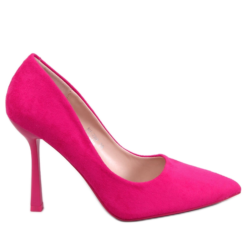 Seastar Dámské semišové podpatky Camerin Fuchsia růžový