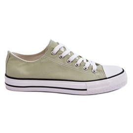FR1 Dámské klasické nízké tenisky Light Green Vegas zelený