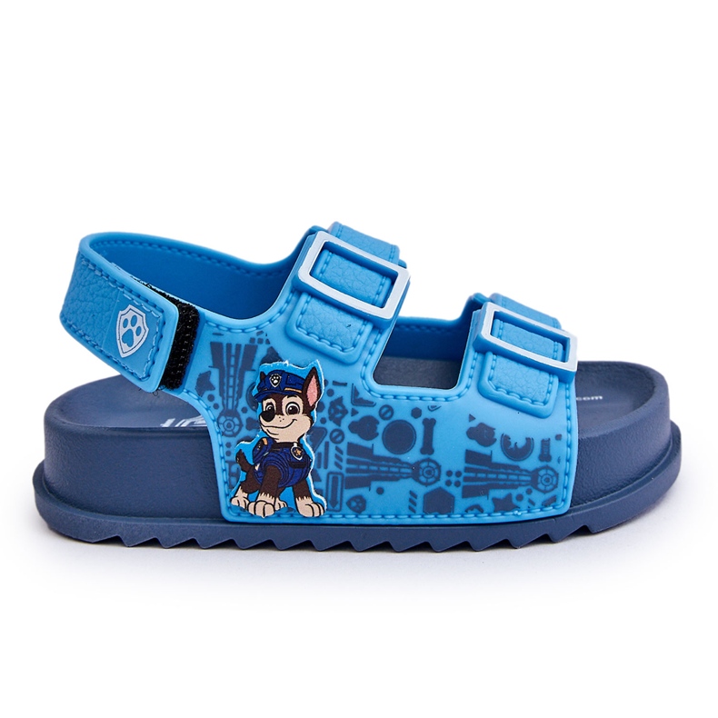 Dětské sandály Paw Patrol Grendene Kids JJ385017 Modré modrý Dětské sandály Paw Patrol Grendene Kids JJ385017 Modré modrý