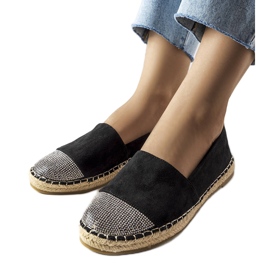 Inna Černé mokasíny espadrilky od Magali černý