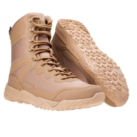 Vojenské boty Magnum Bondsteel High Wp C 92800490642 šedá hnědý