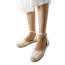 Béžové espadrilky od Licie béžový