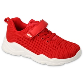 Dětská sportovní bota Befado s suchým zipem 516x204 červený
